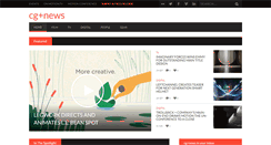 Desktop Screenshot of cgnews.com